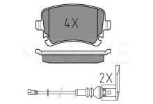 Тормозные колодки задние VW T-5 1.9TDI 2003-2010