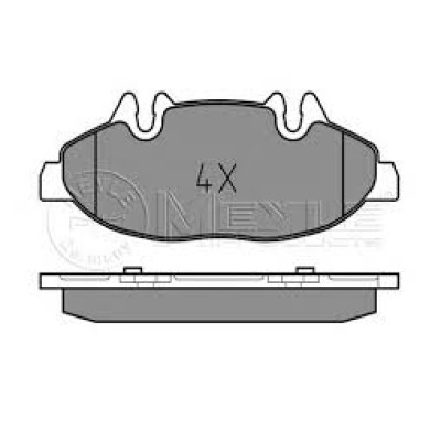 Тормозные колодки передние MB Vito 639 2003-