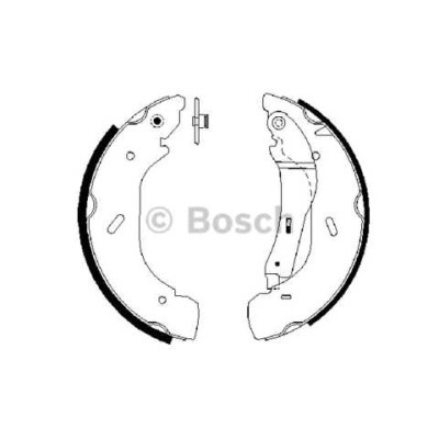 07790 Колодки гальмові задні Transit 2,4RWD 2001-2006 (d=280mm)