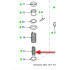 Пружина важеля КПП нижня Transit 2,0FWD 2001-2006