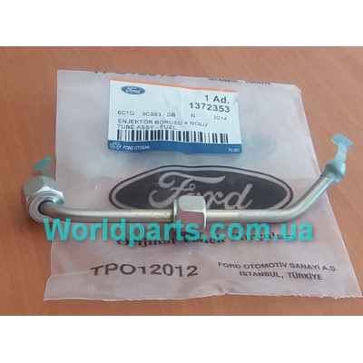 1372353 Паливопровід 4 форсунки Ford Transit 2006-2014 1372353 Паливопровід 4 форсунки Ford Transit 2006-2014