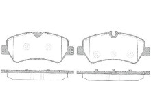 Гальмівні задні колодки Custom/Transit TTG 2.2TDCI 2012-