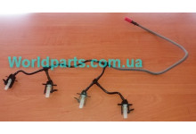 Трубка обратки от форсунок Transit 2,4TDCI 130/140PS