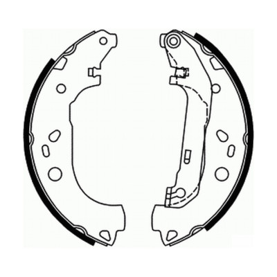 Колодки гальмові задні барабанні Ford Connect 1.8 2002-2013