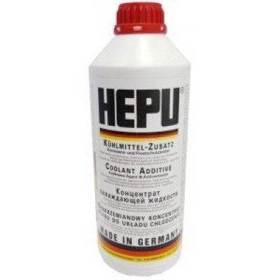Антифриз HEPU червоний концентрат (-80C) 1,5л