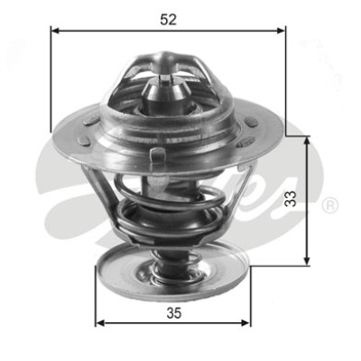 TH12588G1 Термостат Connect/Focus/Fiesta 1.8 (t=88)